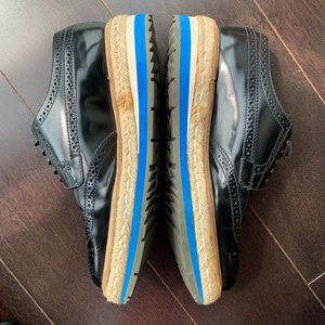 Prada - Vintage Oxford Brogues Espadrille Shoes